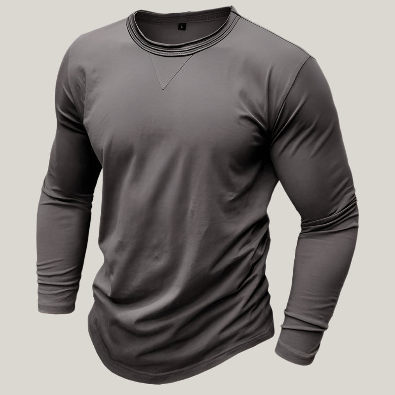 Antonio Polo Shirt | Classic Long Sleeve Polo for Business and Casual Wear