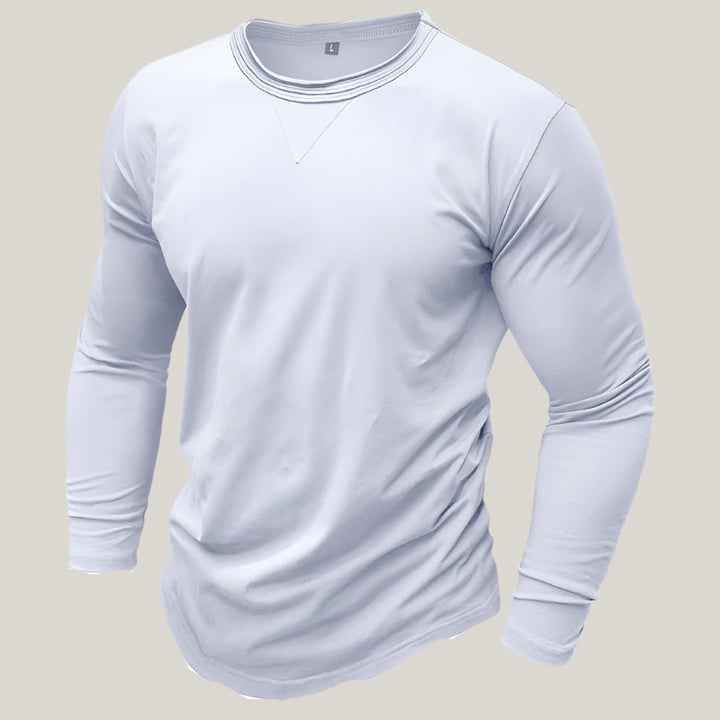 Antonio Polo Shirt | Classic Long Sleeve Polo for Business and Casual Wear