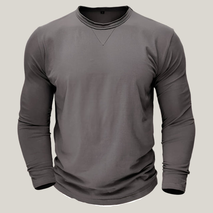 Antonio Polo Shirt | Classic Long Sleeve Polo for Business and Casual Wear