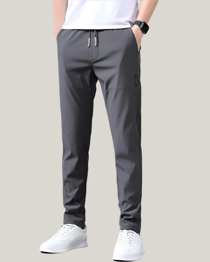 Antonio Smart Trousers | Premium Stretch Trousers with Drawstring for Men