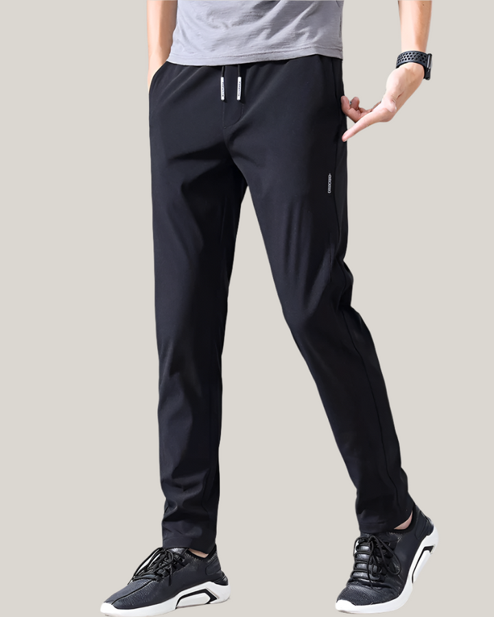 Antonio Smart Trousers | Premium Stretch Trousers with Drawstring for Men