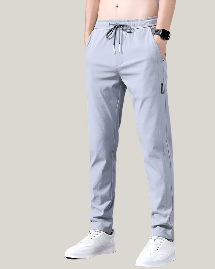 Antonio Smart Trousers | Premium Stretch Trousers with Drawstring for Men