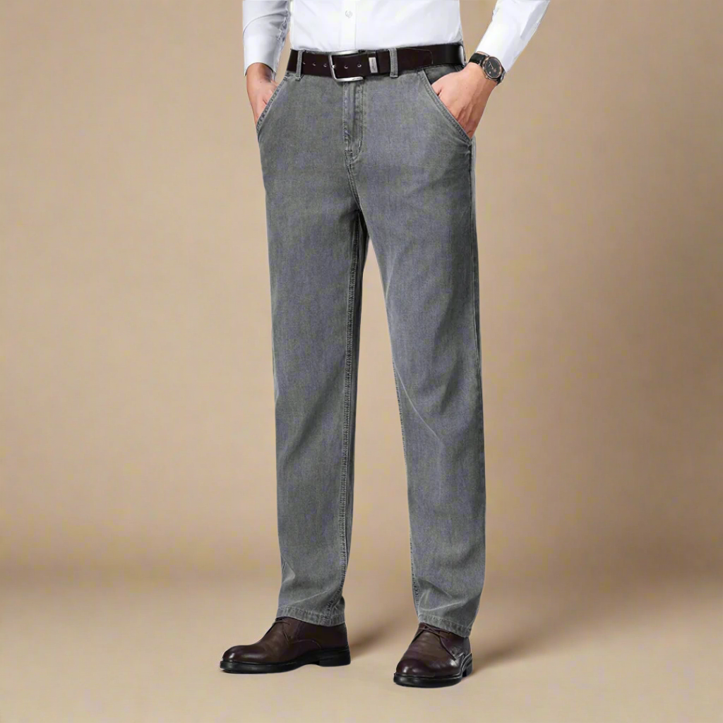 Business Casual Lyocell Stretch spijkerbroeken 