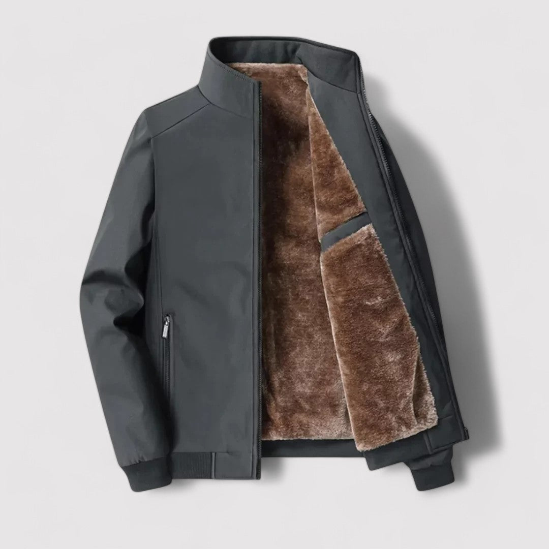 Strictly Men | Men's Business Casual Windbreaker Fleece Jacket