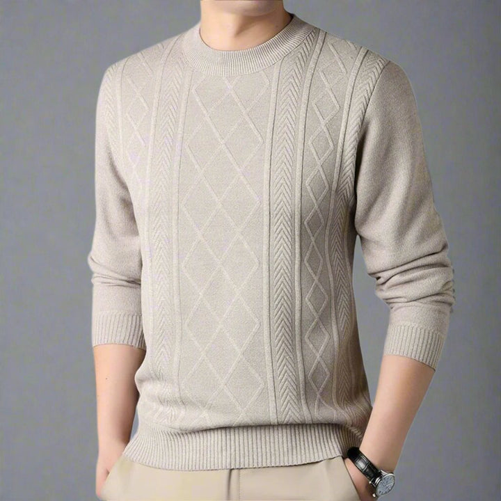Classic Knitted Cable Jumper