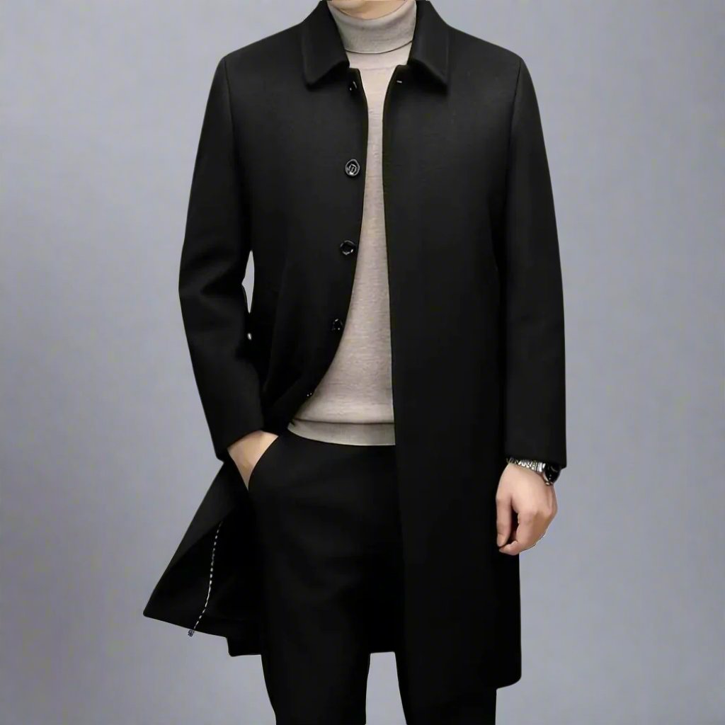 Classic Long Wool Coat