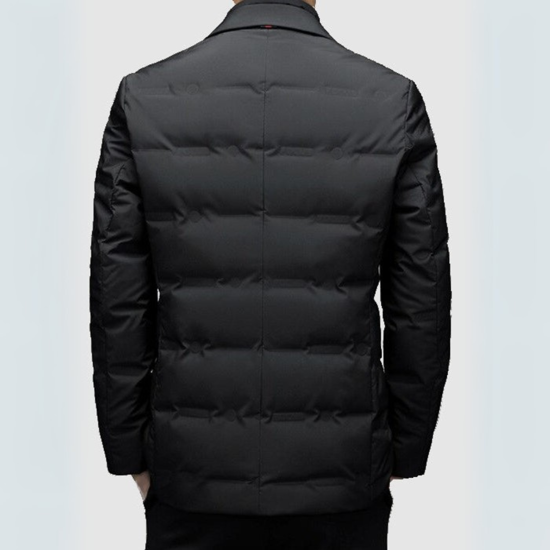 Men's Puffer Jacket – Lightweight Autumn Parka for Smart Casual & Office Wear