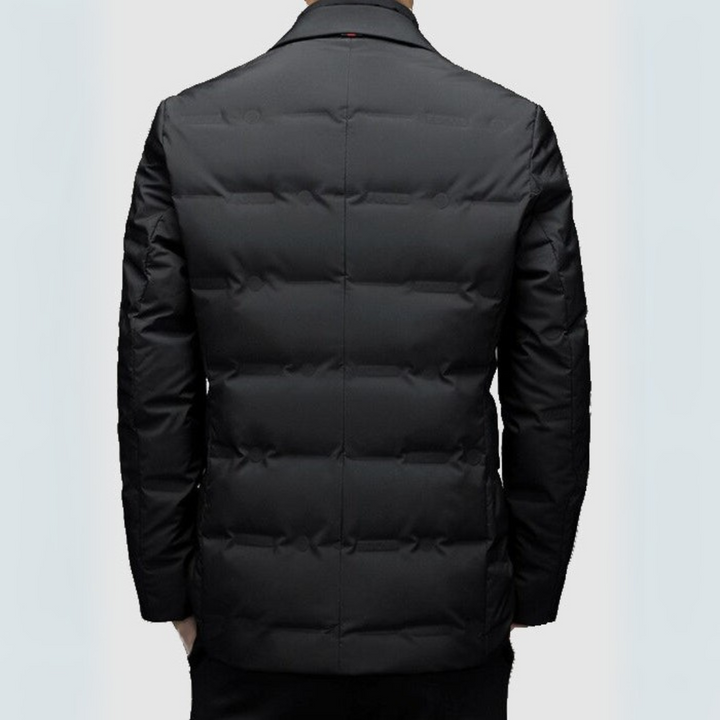 Men's Puffer Jacket – Lightweight Autumn Parka for Smart Casual & Office Wear
