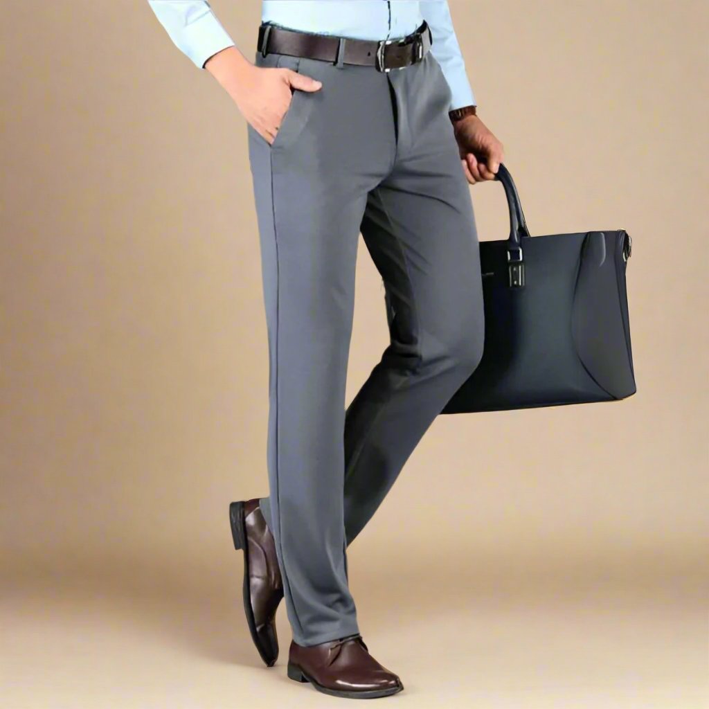 Formelle Stoffhosen mit Stretch