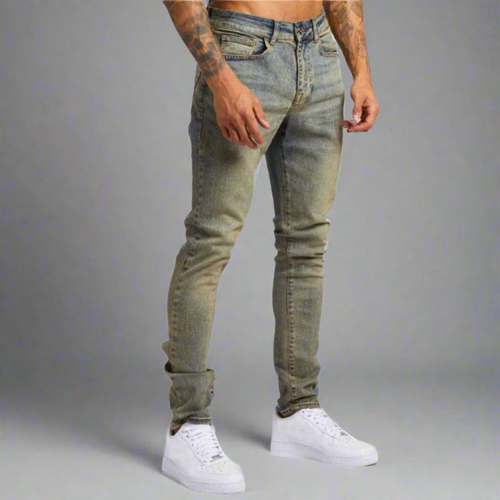 Men's Casual Slim Fit Jeans with Modern Comfort Stretch