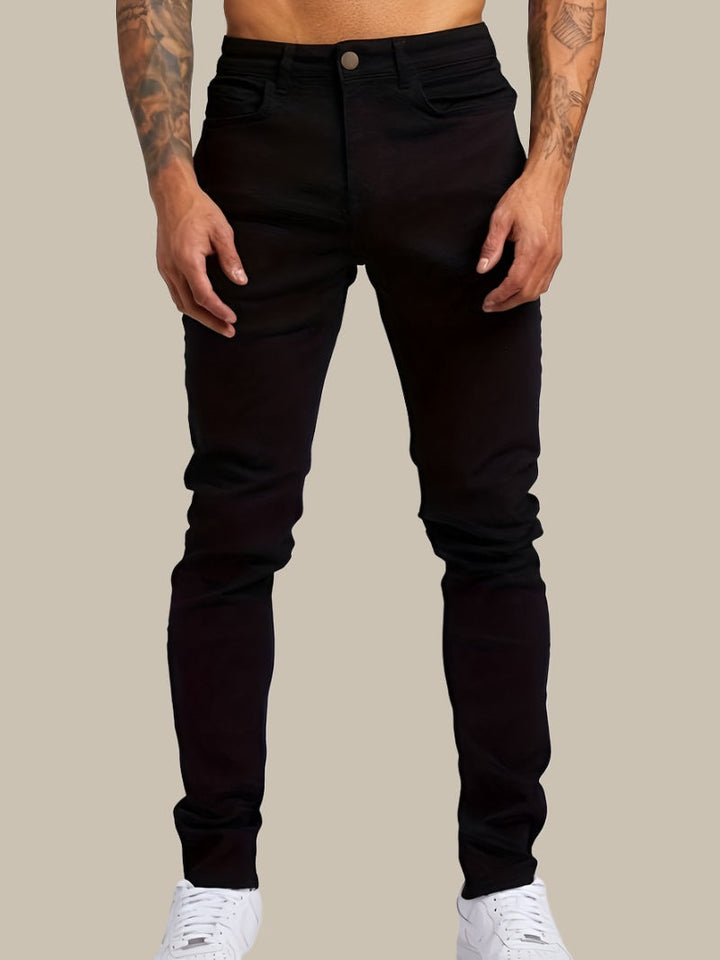 Men's Casual Slim Fit Jeans with Modern Comfort Stretch