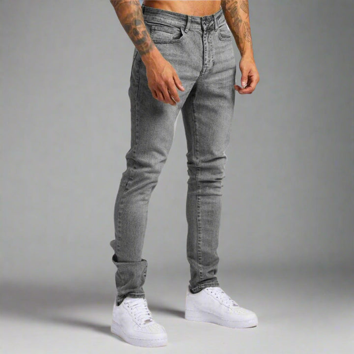 Men's Casual Slim Fit Jeans with Modern Comfort Stretch