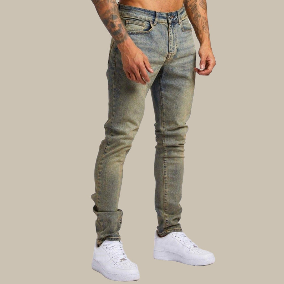 Men's Casual Slim Fit Jeans with Modern Comfort Stretch