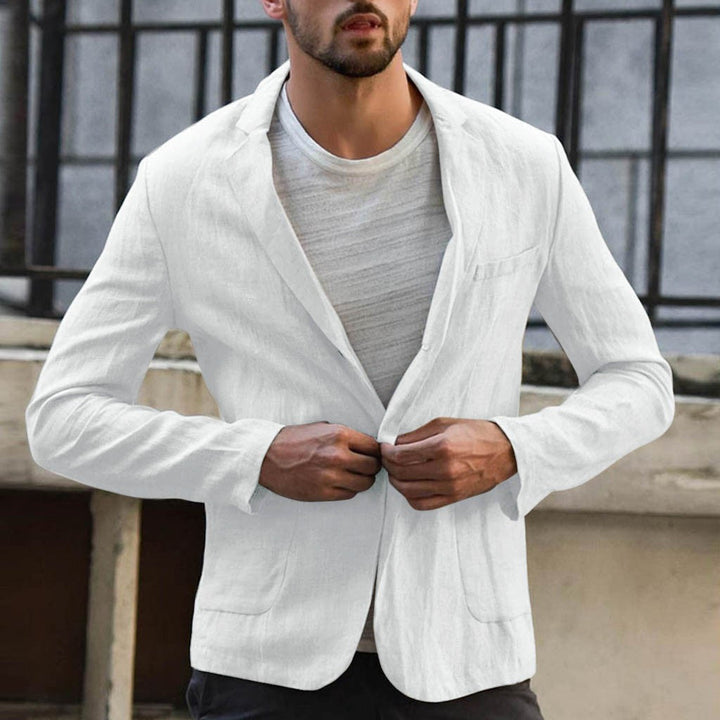 Leinen Sommer Jacke Business