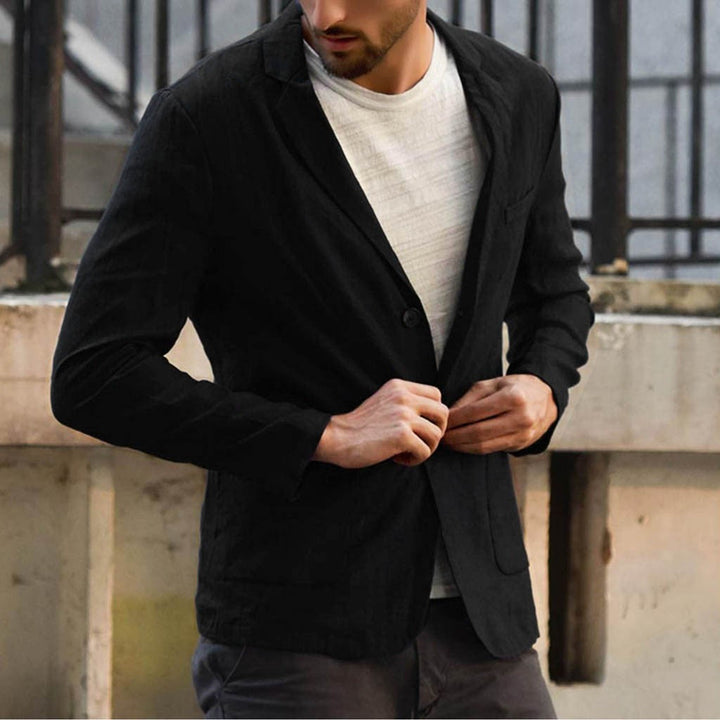 Leinen Sommer Jacke Business