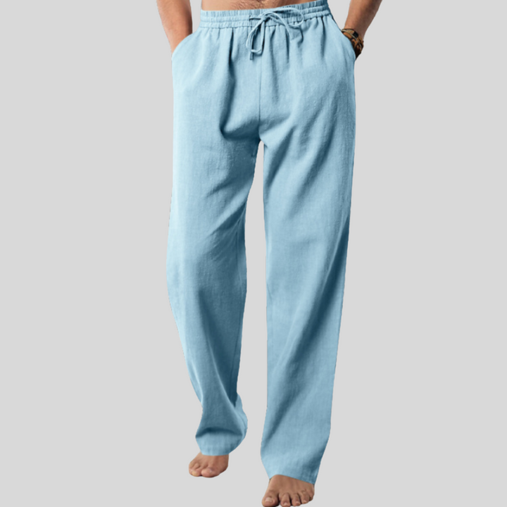 Linen Look Trousers