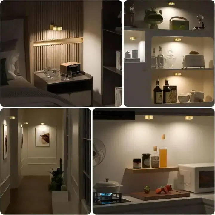 1+1 Gratis: Magnetische LED-Bilderleuchte - Perfekte Beleuchtung für Ihre Kunstwerke
