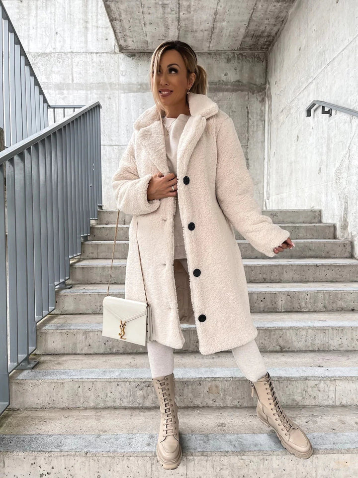 Luxurious Teddy Fleece Winter Coat for Women - Ultimate Warmth & Style