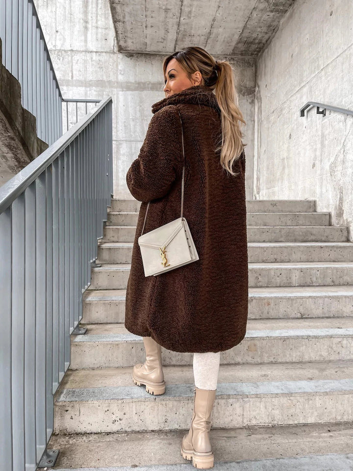 Luxurious Teddy Fleece Winter Coat for Women - Ultimate Warmth & Style