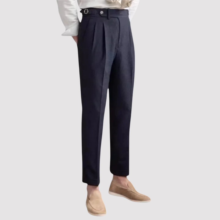 Strictly Men | Men's Classic High Waist Trouser - Regular Fit