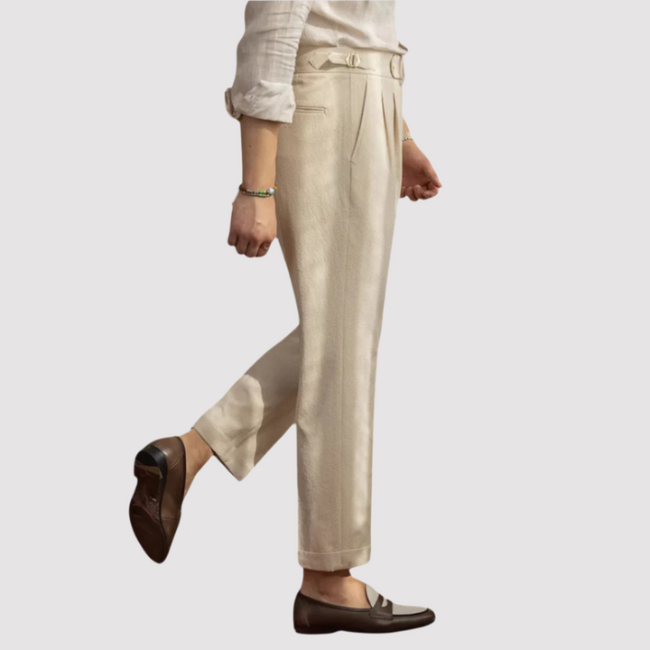 Strictly Men | Men's Classic High Waist Trouser - Regular Fit