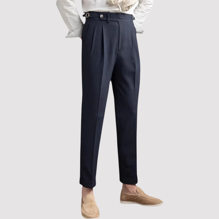 Strictly Men | Men's Classic High Waist Trouser - Regular Fit