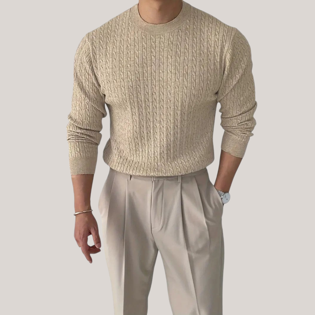 Men's Luxurious Monaco Ribbed Knitted