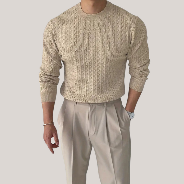 Men's Luxurious Monaco Ribbed Knitted