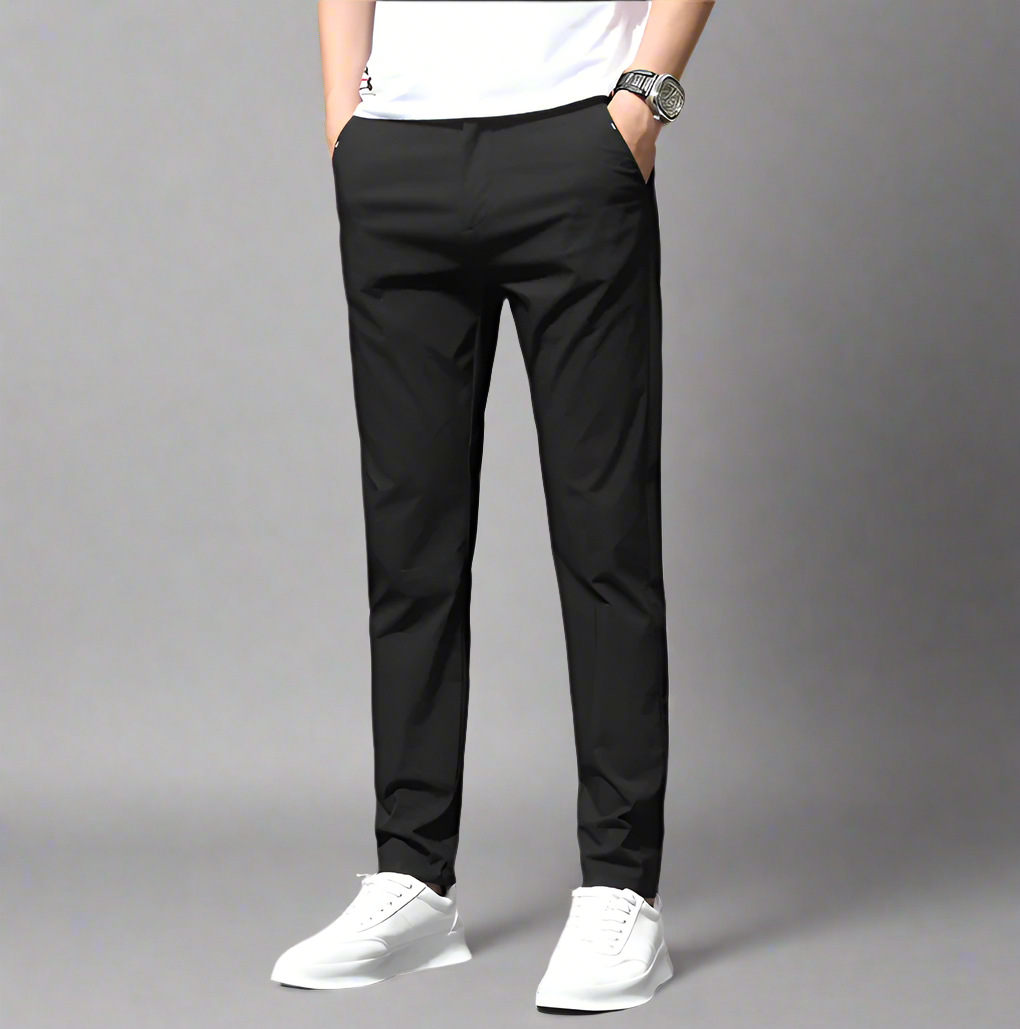 Men's Waterproof Stretch Trousers with Durable Weather-Resistant Design