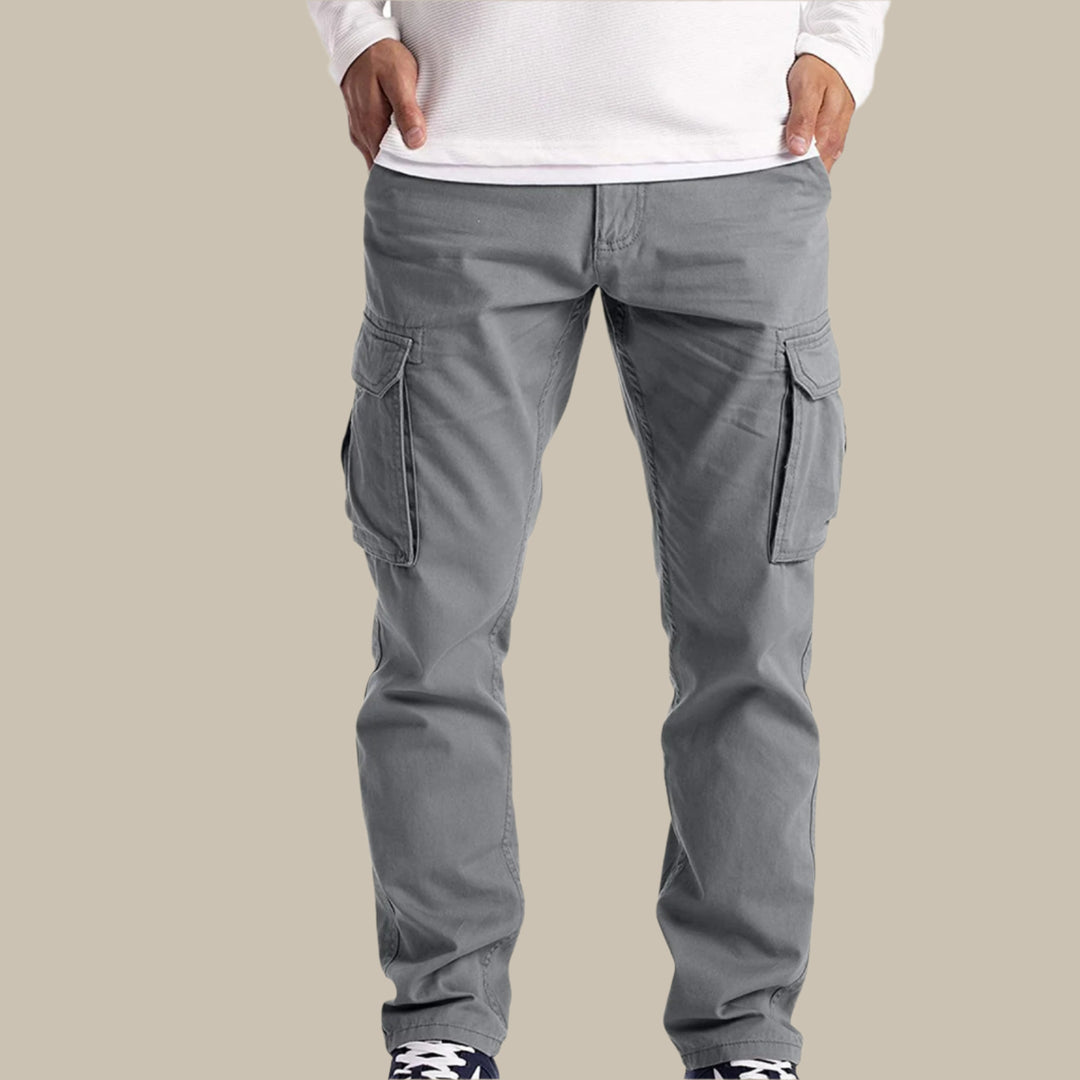 Men's Cargo Pants - Comfortable Stretch Trousers