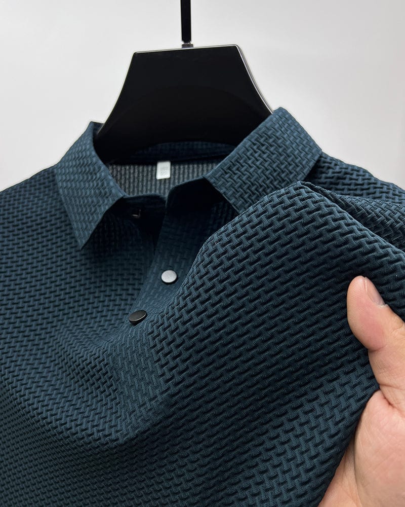 Men's Premium Polo Shirt – Smart Casual Cotton Piqué with Tailored Fit