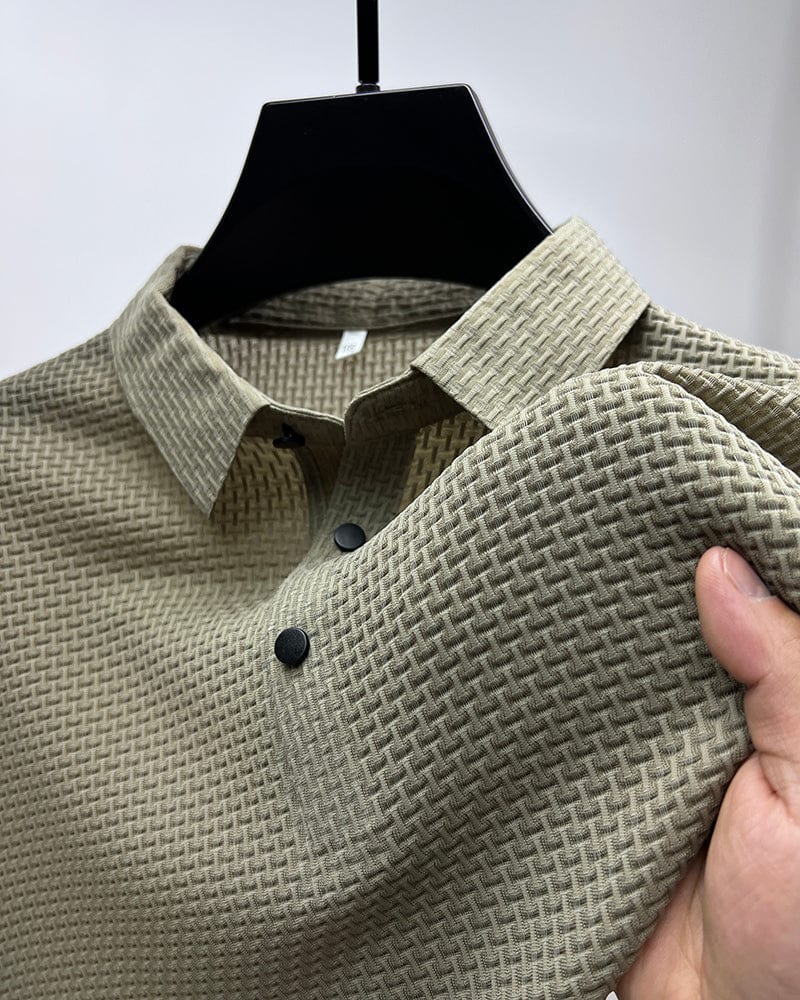 Men's Premium Polo Shirt – Smart Casual Cotton Piqué with Tailored Fit