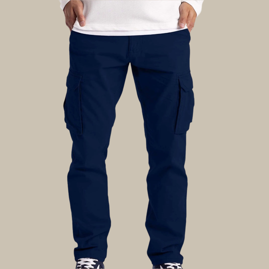 Men's Cargo Pants - Comfortable Stretch Trousers