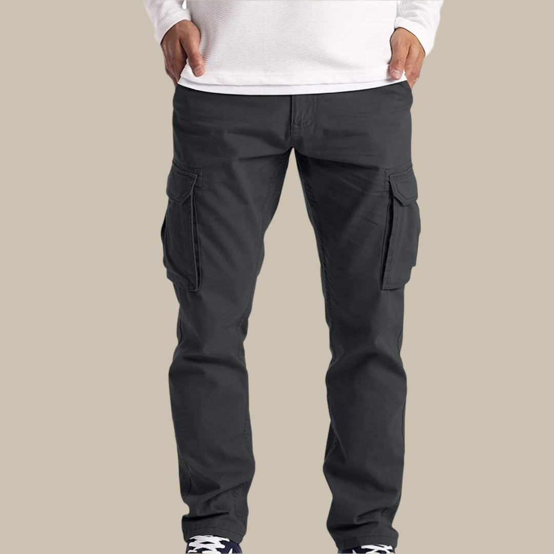 Men's Cargo Pants - Comfortable Stretch Trousers