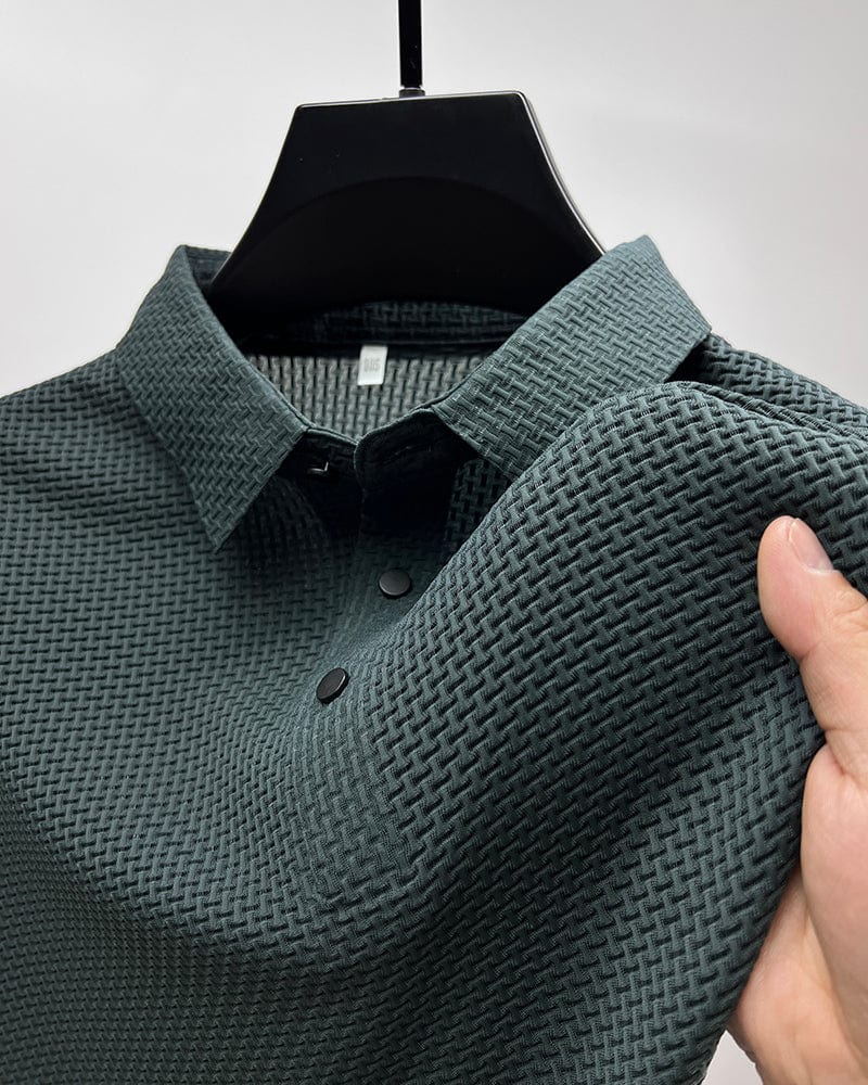 Men's Premium Polo Shirt – Smart Casual Cotton Piqué with Tailored Fit