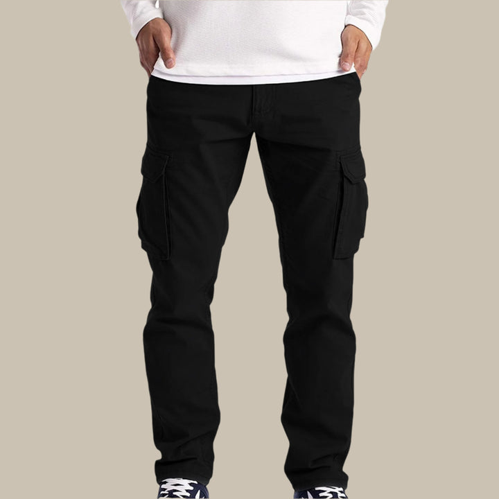 Men's Cargo Pants - Comfortable Stretch Trousers