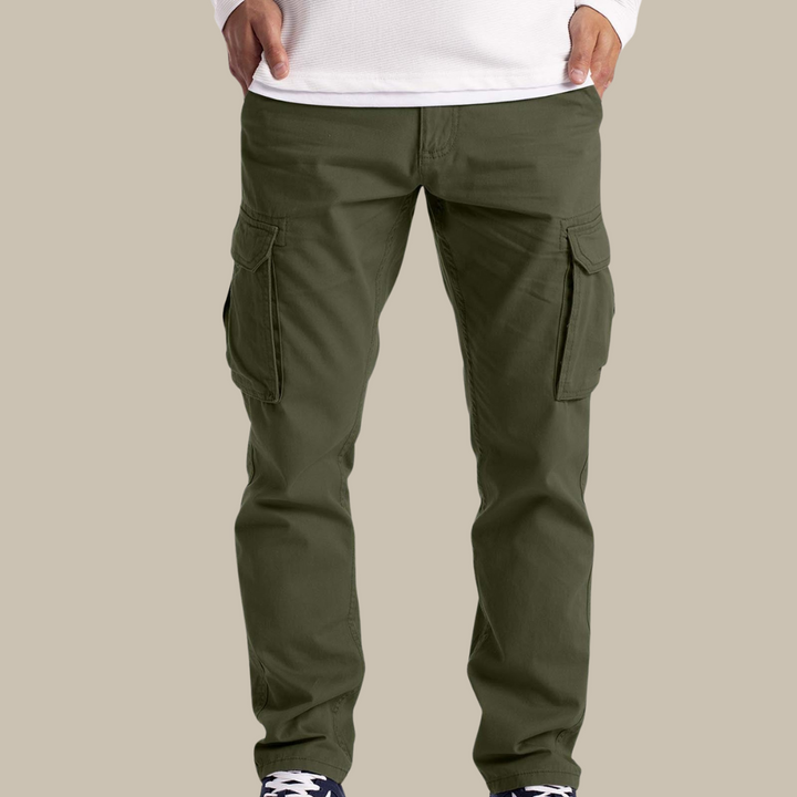Men's Cargo Pants - Comfortable Stretch Trousers