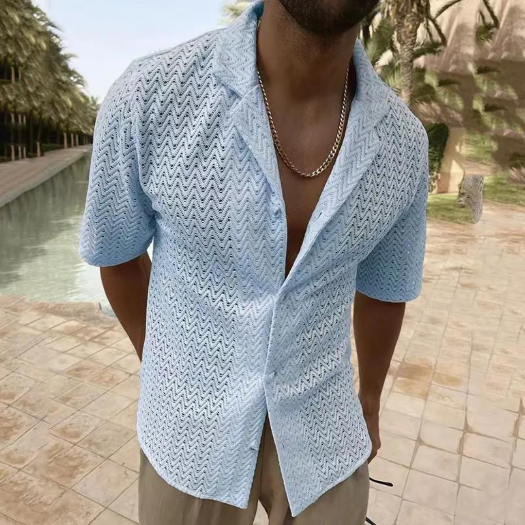 Open Knit Shirt
