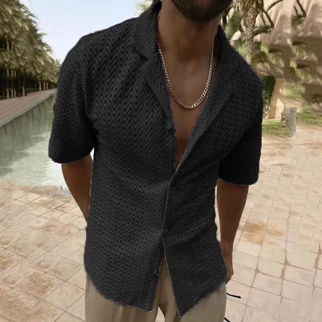 Open Knit Shirt