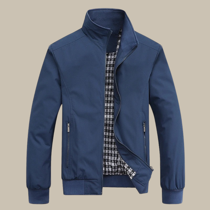 Tom Windbreaker | Casual windbreaker with collar for men