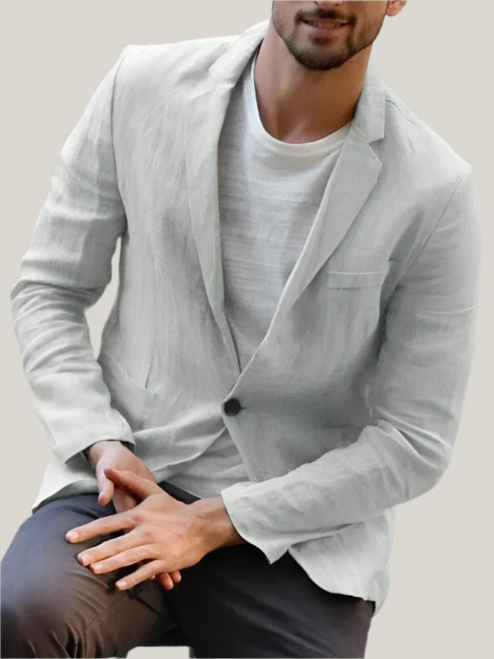 Men's Casual Summer Blazer Jacket For Summer