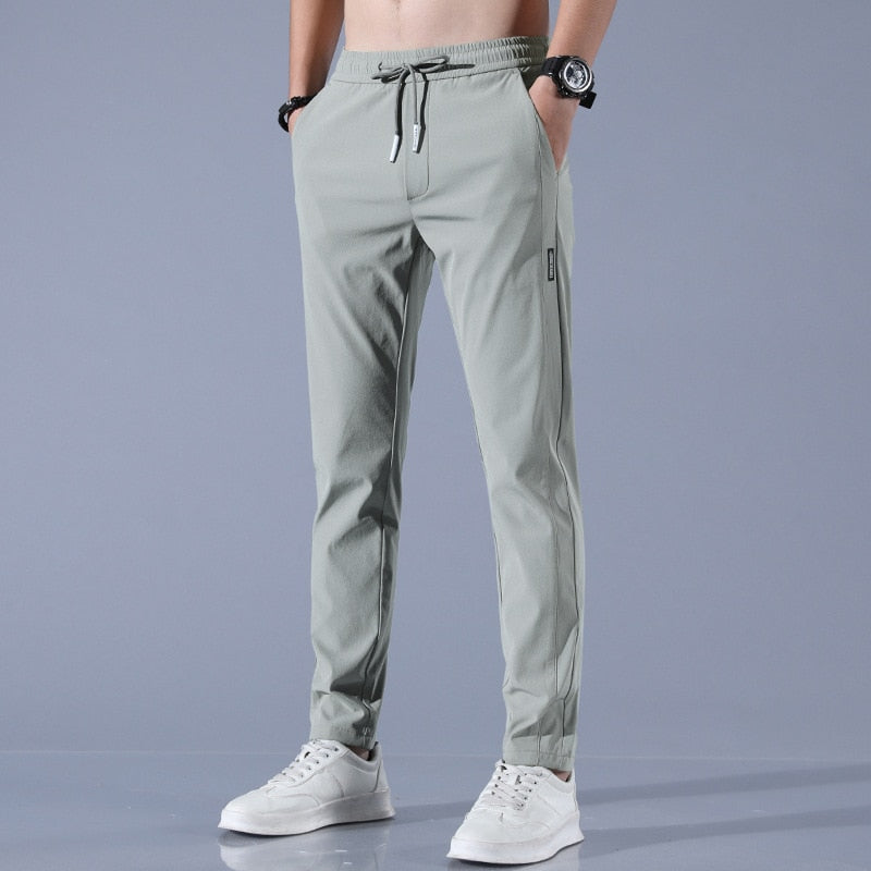 Men's Quick-Dry Elastic Trousers with Comfortable Stretch Technology