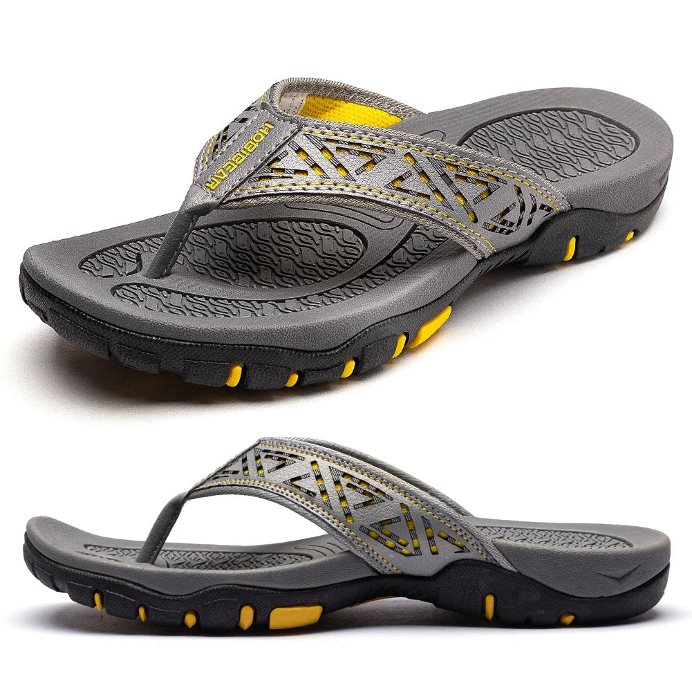 Men's Ergonomic Slip-On Slipper– Supportive & Comfortable Slipper