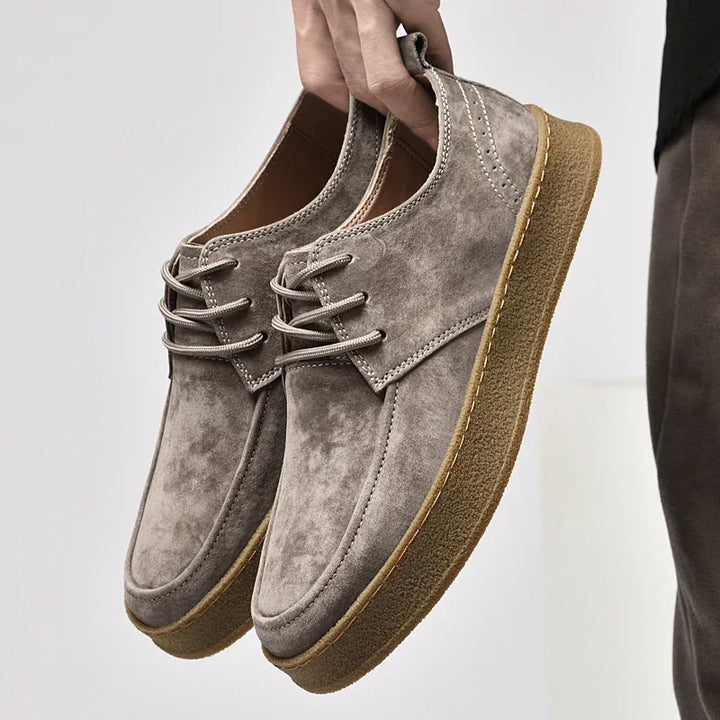 Premium Men's Suede Trainers – Stylish & Comfortable Footwear
