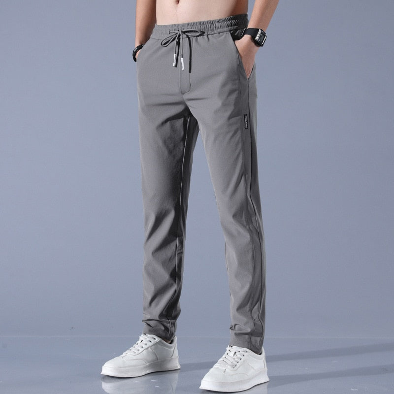 Men's Quick-Dry Elastic Trousers with Comfortable Stretch Technology