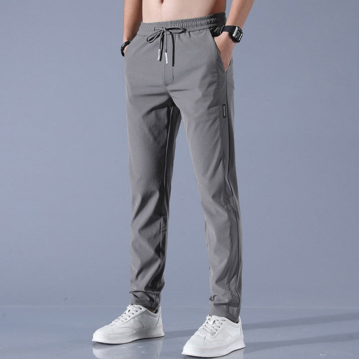 Men's Quick-Dry Elastic Trousers with Comfortable Stretch Technology