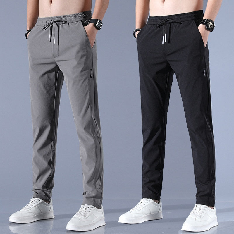 Men's Quick-Dry Elastic Trousers with Comfortable Stretch Technology