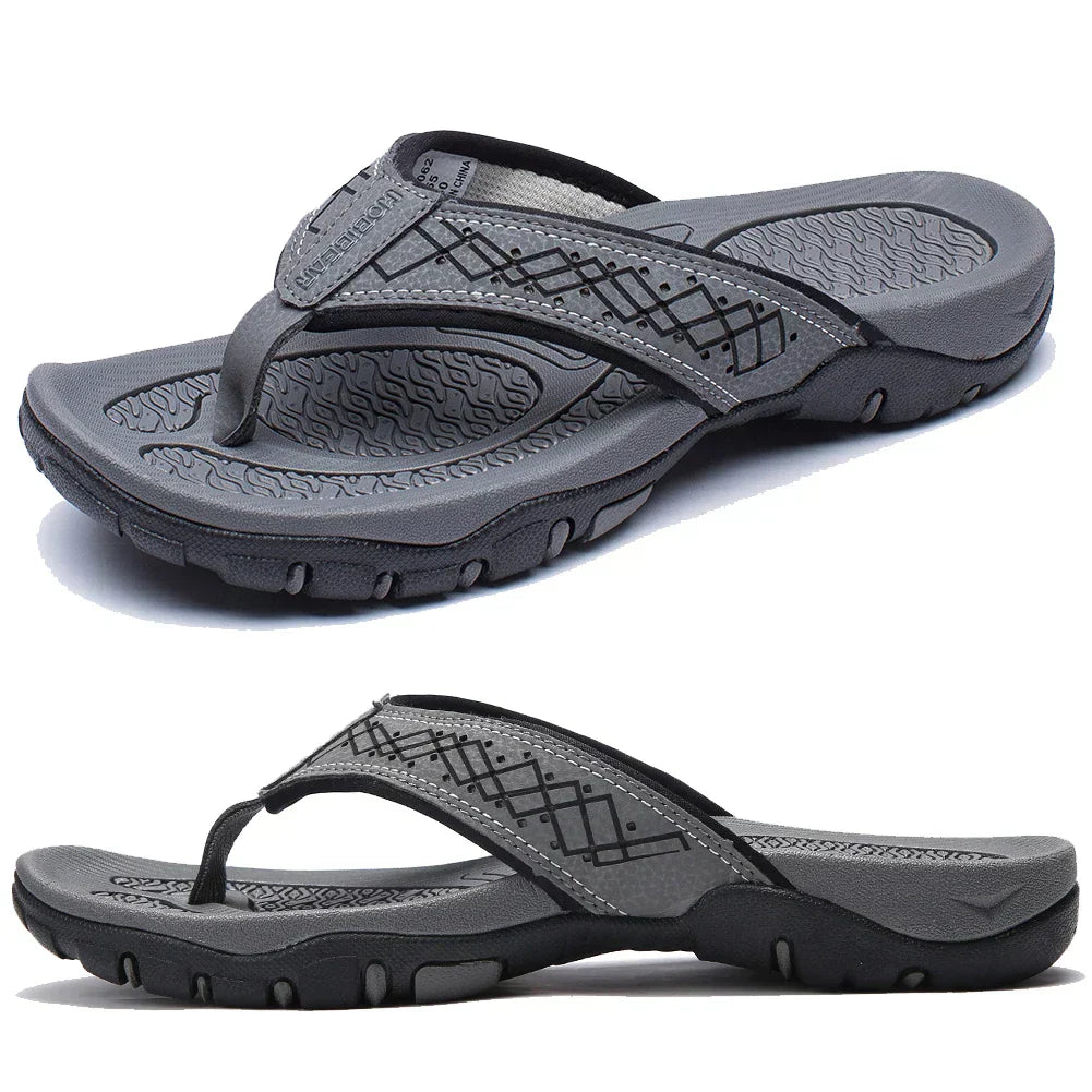 Men's Ergonomic Slip-On Slipper– Supportive & Comfortable Slipper