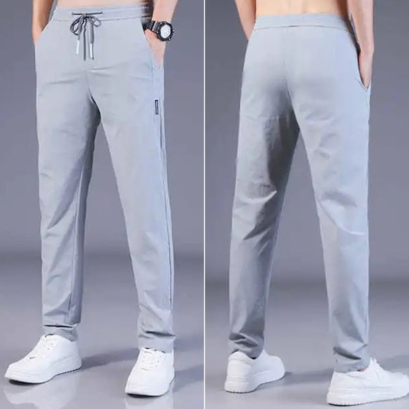 Silk Casual Trousers