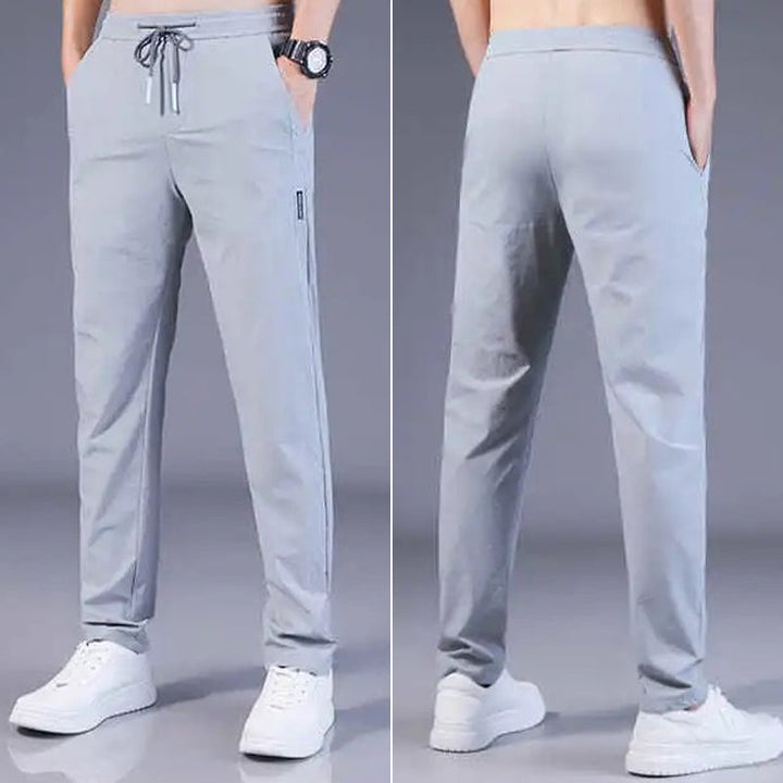 Silk Casual Trousers